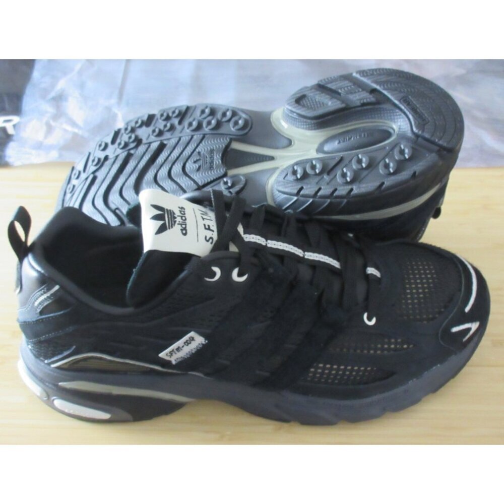 Adidas Men's Song for the Mute x Adistar Cushion SFTM Mesh Sneakers Black NIB - Picture 3 of 8